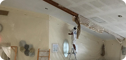 Popcorn Ceiling Removal